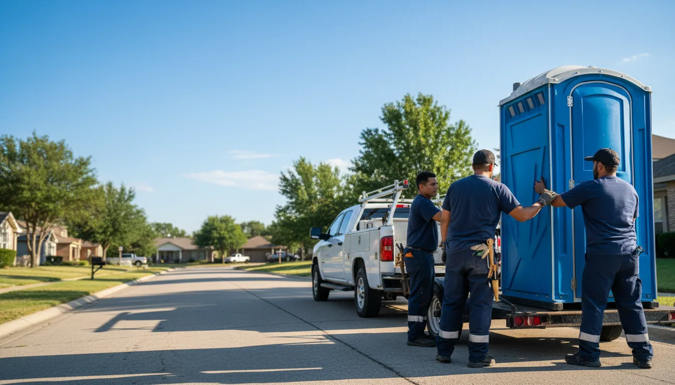 Portable Toilet Rental in Eros, LA near me